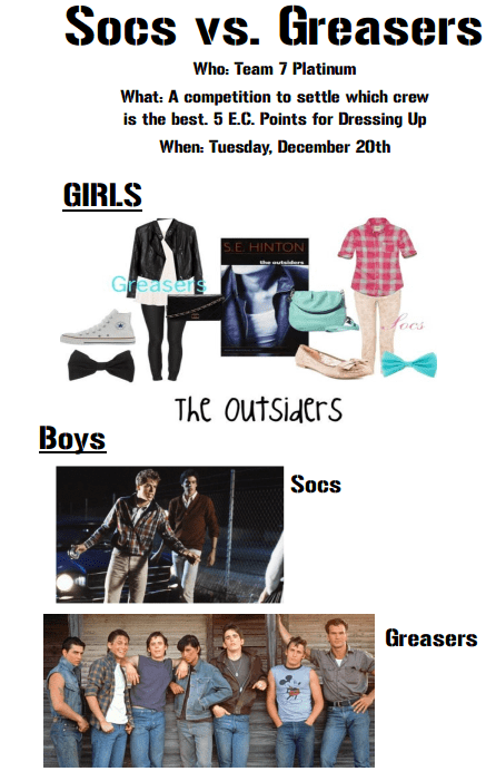 the outsiders socs vs greasers